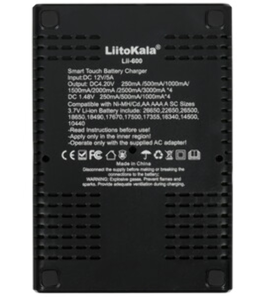 Зарядное устройство LiitoKala Lii-600