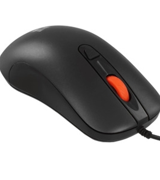 Мышь проводная Defender Omega MB-522 черный, 1600 dpi, USB, кнопки - 4