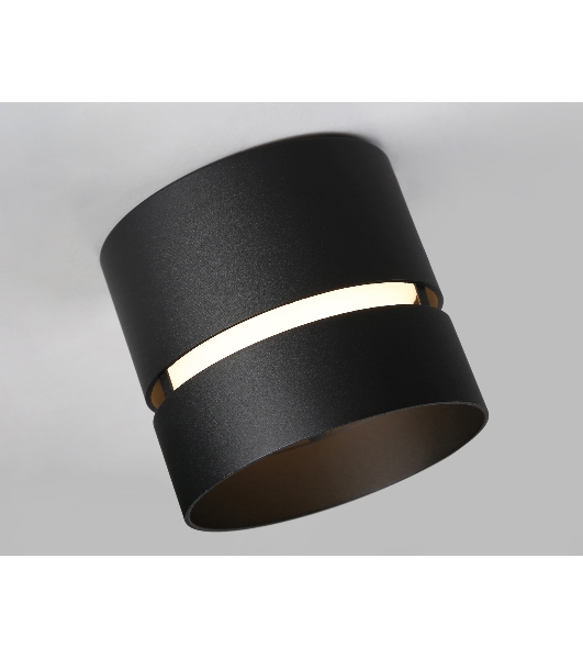 Светильник Ambrella light TN71052 BK черный GX53 max 12W D85*75