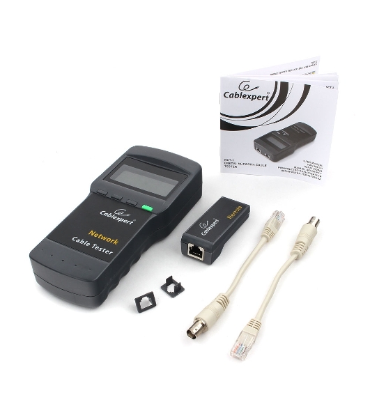 Цифровой тестер LAN Cablexpert NCT-3, для RG-45, RG-58, RJ-12,11