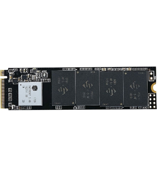 Накопитель SSD KingSpec NE-1Tb, 1Tb, PCIe 3.0 x4, M.2 2280, NVMe, R/W 2400/1900
