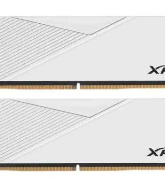 Оперативная память XPG Lancer, DDR5, 32GB (2x16GB), 6000MHz, CL30, DIMM, с радиаторами, белый
