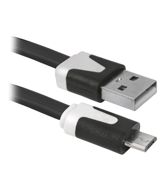 Кабель Defender USB08-03P USB2.0 AM-MicroBM, 1.0м