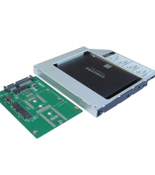 Сменный бокс для HDD/SSD AgeStar SMNF2S SATA металл серебристый 2.5'