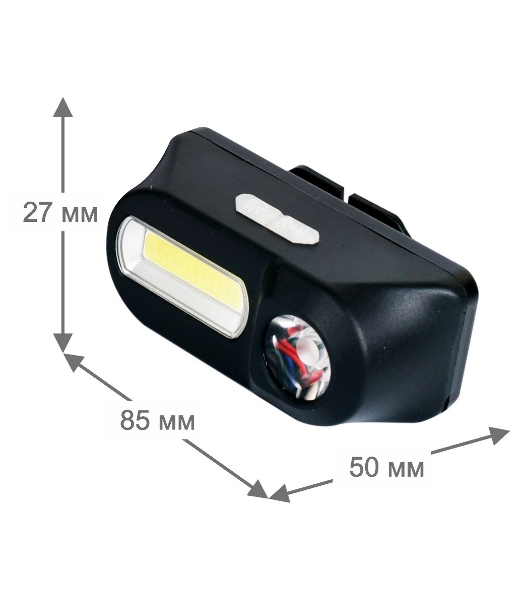 Фонарь велосипедный Ultraflash LED53763 черный 4Вт лам.:светодиодный встроенный аккумулятор (14504)