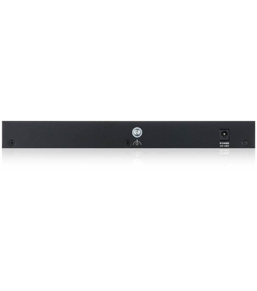 Коммутатор PoE+ Zyxel GS1100-10HP, 8xGE PoE+, 2xSFP, настольный, бесшумный, бюджет PoE 130 Вт