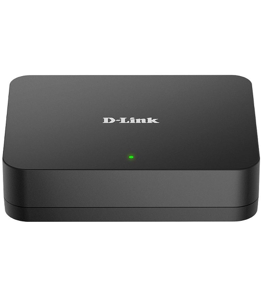 Коммутатор D-Link DGS-1005A, 5×1 Гбит/с, неуправляемый