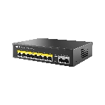 Коммутатор Netis P110C 10-портовый PoE+ коммутатор Fast Ethernet/8*PoE+ 2 порта 802.3af/802.3at, фото5