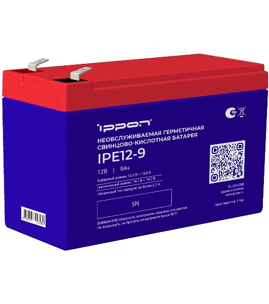 Батарея для ИБП Ippon IPE12-9 12В 9А·ч
