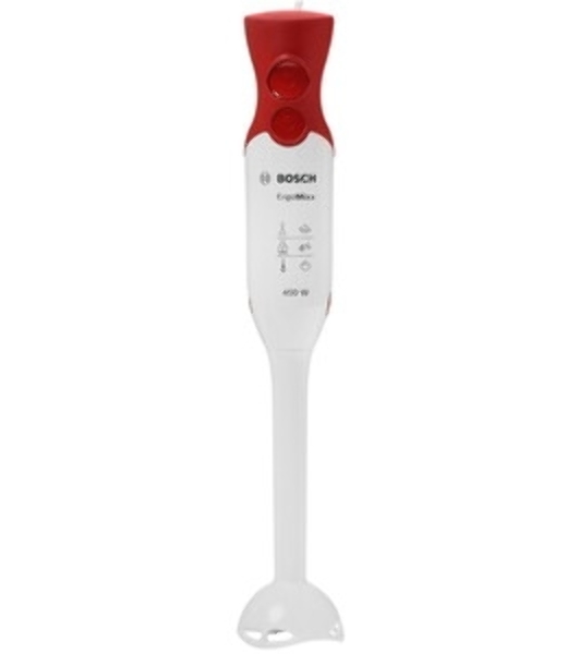 Блендер погружной Bosch MSM 64010 красный, 450 Вт, 2 скорости, турбо