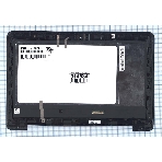 Модуль (матрица + тачскрин) для Asus TP200SA EeeBook E205SA черный с рамкой, фото 1