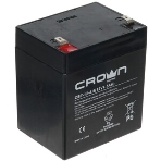 Батарея для ИБП CROWN CBT-12-4.5, напряжение 12В, емкость4,5 А/Ч, размеры (мм)90х70х101, вес 1,48 кг, тип клеммы - F2, тип АКБ - свинцово кислотная с загущеным электролитом в гель, срок службы 6 лет, фото5