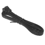 Кабель интерфейсный SATA Cablexpert CC-SATAM-DATA90-BLBR-30CM, Sata3 7pin/7pin, мет.защелка, угловой разъем, 30 см, черный, оплетка, пакет, фото3