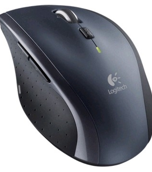 Мышь беспроводная Logitech M705 черный, 1000 dpi, радиоканал, USB, кнопки - 7