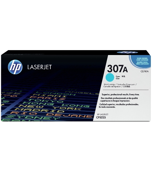 Картридж лазерный HP CE741A голубой Color LJ CP5225 (7300 стр.)