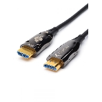 Кабель HDMI 20 м (HIGH speed, Metal gold, Optical) 8K VER 2.1 Кабель HDMI 20 м (HIGH speed, Metal gold, Optical) 8K VER 2.1, фото3