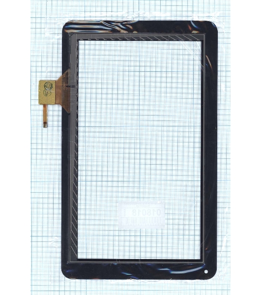 Сенсорное стекло (тачскрин) QSD 702-09017-03, черное