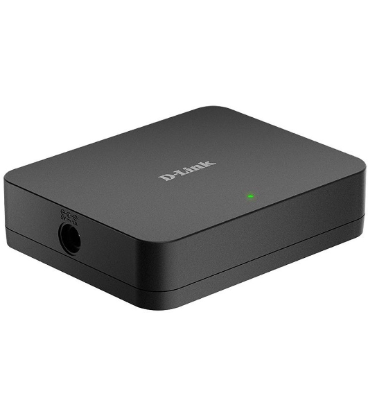 Коммутатор D-Link DGS-1005A, 5×1 Гбит/с, неуправляемый