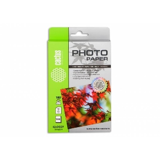 Фотобумага Cactus CS-GA6180100 A6/180г/м2/100л. глянцевая для струйной печати