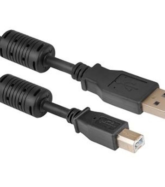 Кабель Defender USB04-06 PRO Кабель USB 2.0 для соед. 1.8м AM/BM, зол.конт, 2фер.фил.