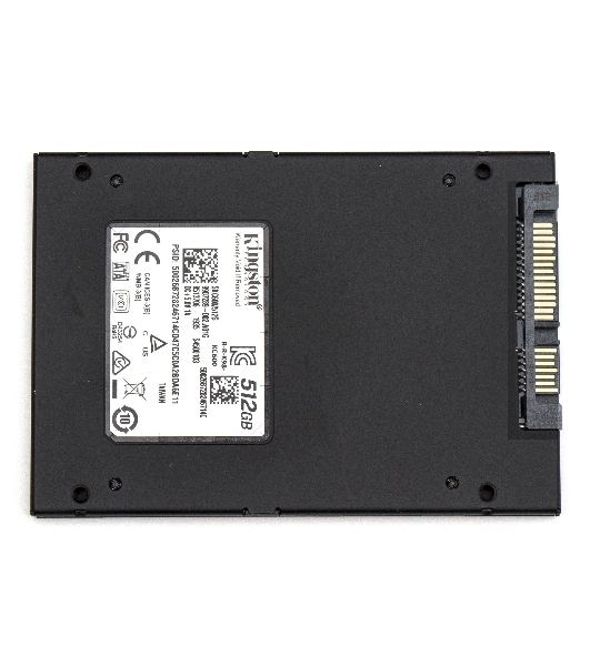 Накопитель SSD Kingston KC600, 512Gb, 2.5', SATA III, R/W 550/520