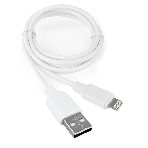 Кабель Cablexpert для Apple CCB-USB-AMAPO2-1MW, AM/Lightning, издание Classic 0.2, 1м, белый, блистер, фото 1