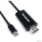 Кабель-переходник с Type-C на HDMI Гарнизон GCC-A-CM-HDMI-1.8M, v1.4, 1.8м, черный, пакет, фото5