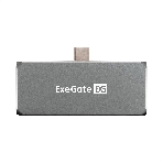 USB-концентратор 5-в-1 ExeGate DUB-31C/PD/HA (кабель-адаптер USB Type-C --> 1xUSB3.0 + Type-C DATA (480Mb/s) + PD 100W + HDMI 4K@30Hz + Audio, Plug&Play, подходит для iPad Pro и мобильных телефонов, серый), фото8