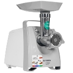 Мясорубка электрическая Bosch MFW 66020 белый/серый, 1800 Вт, 3.0 кг/мин, реверс, защита от перегрузки, насадки - 5, фото28