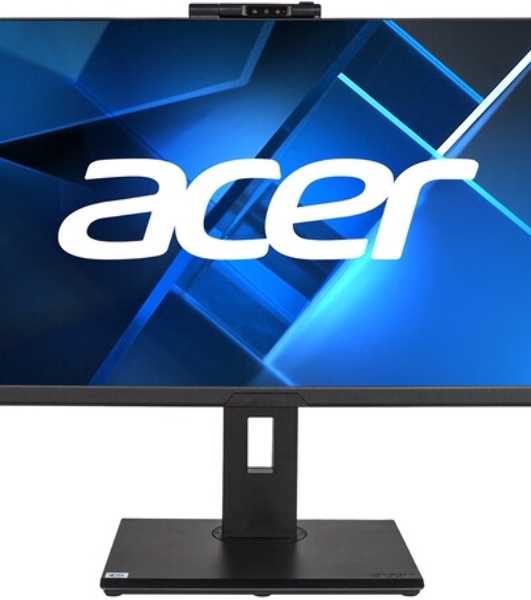 Монитор 27' Acer B278UGbemiqprcuzx IPS 2560x1440, 120 Гц, 4 мс, 16:9, 350 кд/м², HDMI 2.0, DP 1.2, DP out, USB-C (100 Вт), RJ-45, 3.5 Jack, USB Hub (3x USB 3.2), FreeSync, HDR10, динамики (2x2 Вт), веб-камера (5 Мп, IR, микрофон), черный