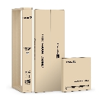 Шкаф телекоммуникационный 19' напольный 42U ExeGate EC-FS-42U.600.800.G.V.BLACK (19”, 42U, 600x800x2054mm (ШхГхВ), передняя дверь закаленное стекло, задняя перфорированная дверь, съемные боковые панели, пыле- и влагозащита IP20, встроенный вентиляционный модуль, 1 полка в комплекте, черный RAL 9004, 3 коробки), фото 1