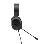 Гарнитура ASUS TUF Gaming H3 чёрный/серый, проводная, mini jack 3.5 мм, регулятор громкости, отключаемый микрофон, фото20