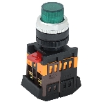 Кнопка ABLFP-22 зел. 1з+1р IEK BBT20-ABLFP-K06, фото 1