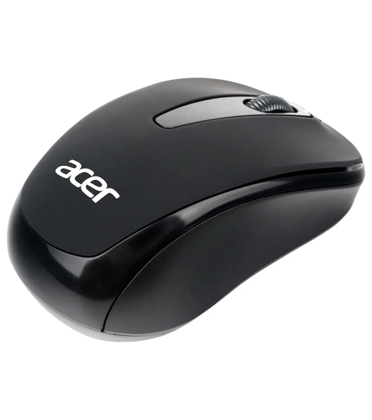 Мышь беспроводная Acer OMR133 черный, 1000 dpi, радиоканал, USB, кнопки - 3