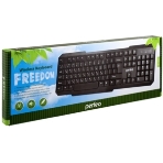 Клавиатура беспроводная Perfeo 'FREEDOM', USB, черная (PF-1010), фото 1