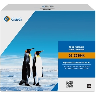 Картридж лазерный G&G GG-CC364X черный (24000 стр.) для HP LJ P4015/P4515