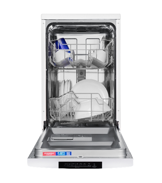 Посудомоечная машина Maunfeld MWF45220W, белый, 44.8 см, 10 компл., 49 дБ, класс A++