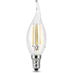Лампа светодиодная Gauss LED Filament Свеча на ветру E14 7W 580lm 4100К 1/10/50, фото10