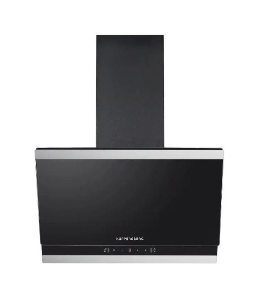 Вытяжка каминная Kuppersberg High-Tech F 603 Bx черно-серебристая, 59.5 см, 850 куб. м/ч, 53 дБ