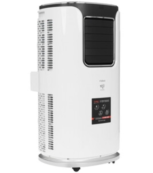 Кондиционер мобильный FUNAI JASMINE MAC-JS30CON03 9500 BTU, 20 м², 55 дБ, охлаждение, осушение, белый