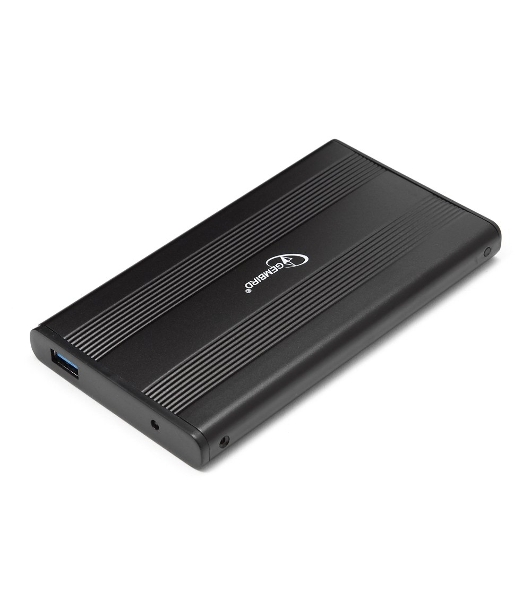 Внешний корпус 2.5' Gembird EE2-U3S-5, черный, USB 3.0, SATA, металл