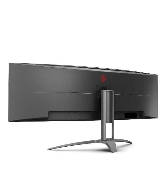 Монитор 48.8' AOC AG493UCX2 VA 5120x1440, 165 Гц, 1 мс, 32:9, 400 кд/м2, 3xHDMI, 1xDP, 1xUSB-C, изогнутый, черный