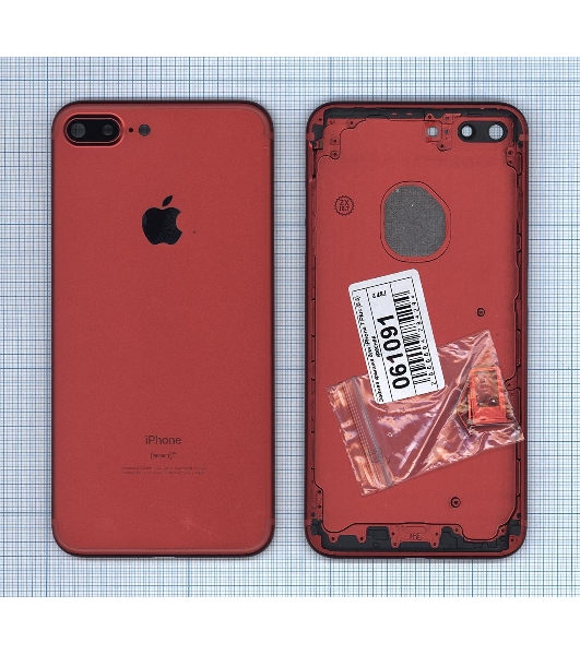 Задняя крышка для iPhone 7 Plus (5.5) красная