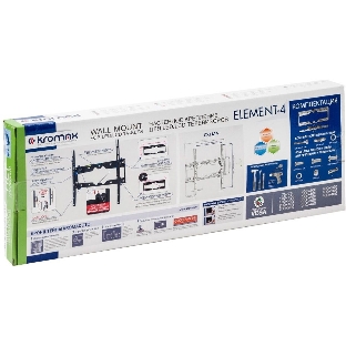 Кронштейн для LED/LCD телевизоров Kromax ELEMENT-4 черный