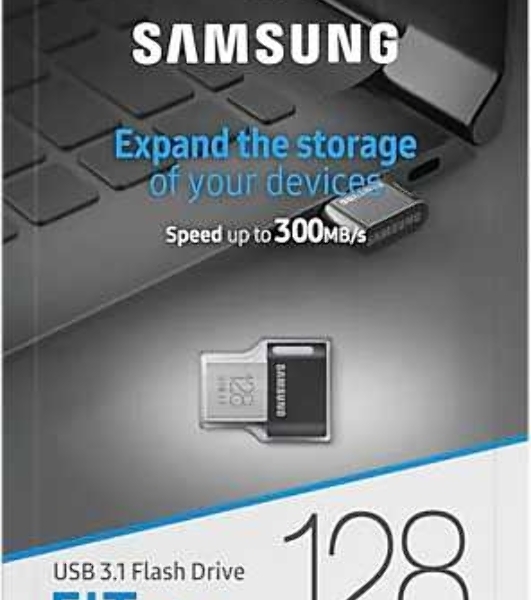 Флешка USB Samsung FIT Plus, 128Gb USB 3.1, 300 Mb/s