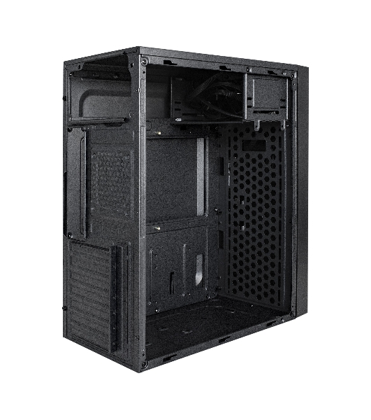 Компьютерный корпус Miditower ExeGate AA-440U-AA400 (ATX, AA400 8 см, 2*USB+1*USB 3.0, аудио, черный)