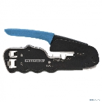 Клещи для обжима телефонных и компьютерных клемм Gross RJ45, 8P и RJ11/12, 6P, компакт., CAT5, фото11