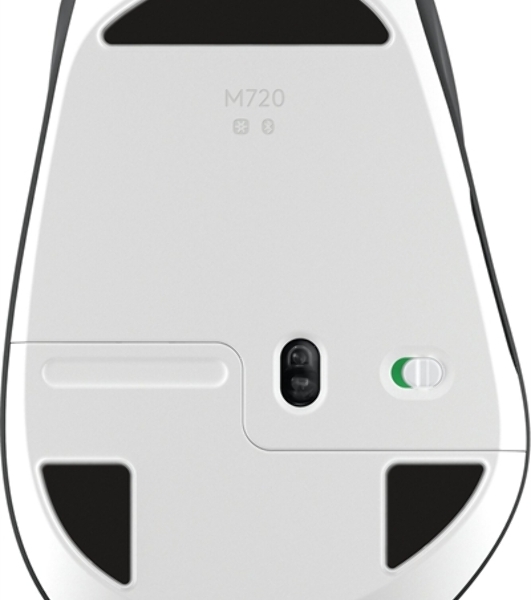 Мышь беспроводная Logitech M720 Triathlon черный, 1000 dpi, радиоканал, Bluetooth, USB, кнопки - 8