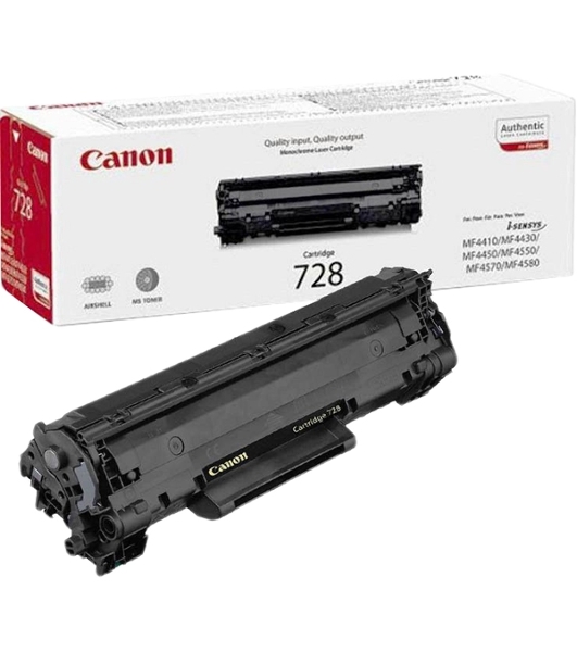 Картридж лазерный Canon 728 черный (2100 стр.) для Canon MF4410/4430/4450/4550/4570/4580