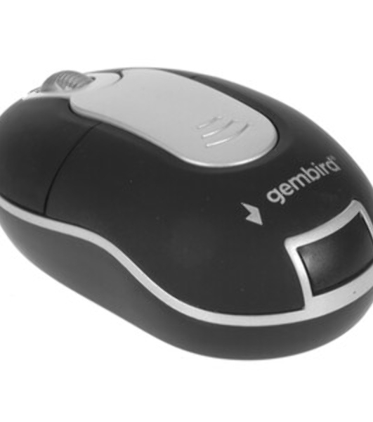 Мышь беспроводная Gembird MUSW-600 черный, 1200 dpi, радиоканал, USB, кнопки - 3